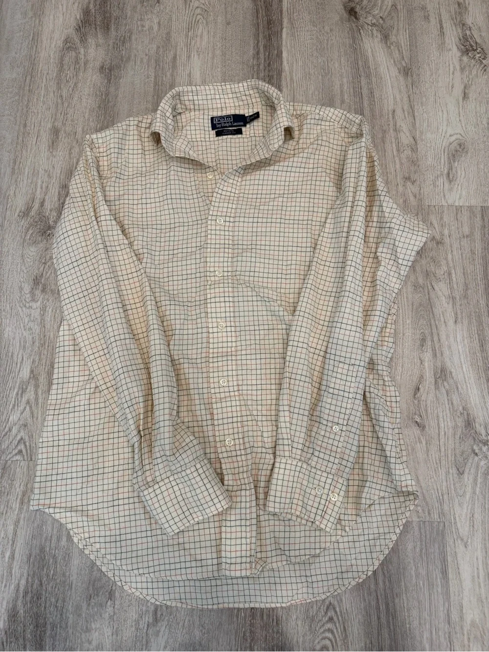 Polo Ralph Lauren Men’s Medium Estate Classic Fit Plaid Button Down Shirt